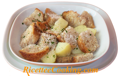 Zuppa di pane e patate